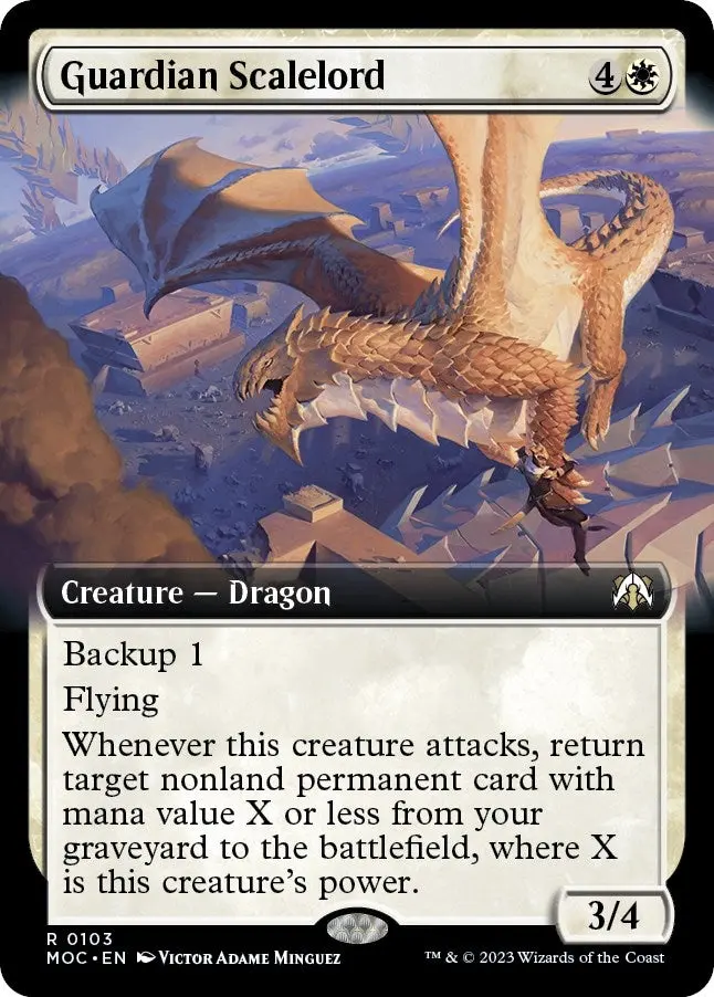 Guardian Scalelord (Extended Art) (103) (Moc) 1