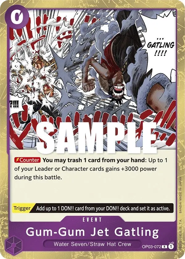 Gum-Gum Jet Gatling (Op03-072) (Op03) 1