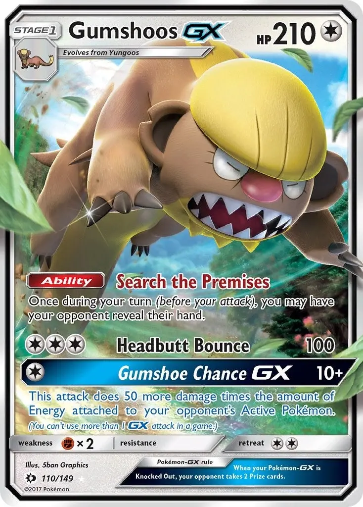 Gumshoos Gx (110/149) (Sm01) 1