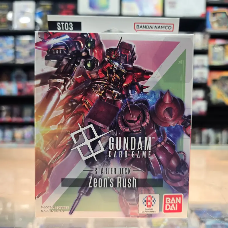 Gundam Card Game: Zeon's Rush [St03] - Starter Deck 1
