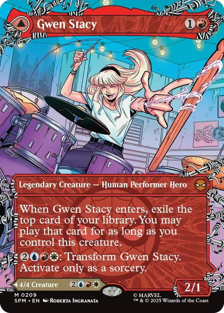 Gwen Stacy (0209) (Borderless) (209) (Spm) 1