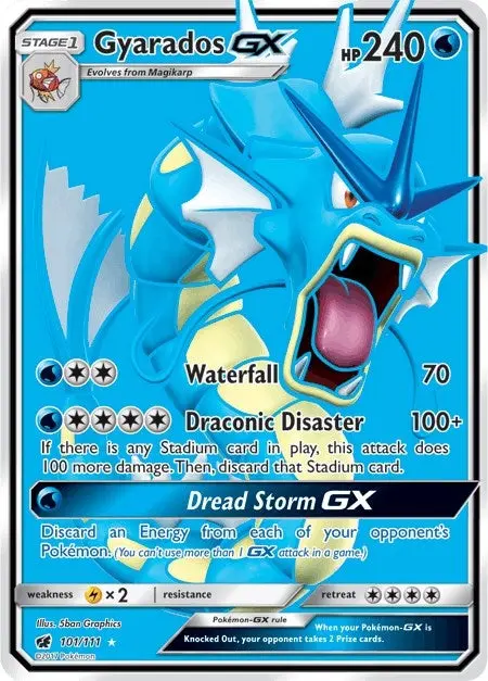 Gyarados Gx (Full Art) (101/111) (Sm04) 1