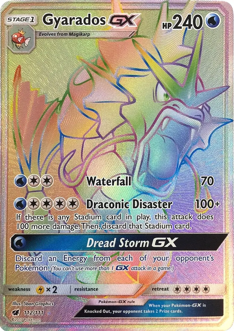 Gyarados Gx (Secret) (112/111) (Sm04) 1