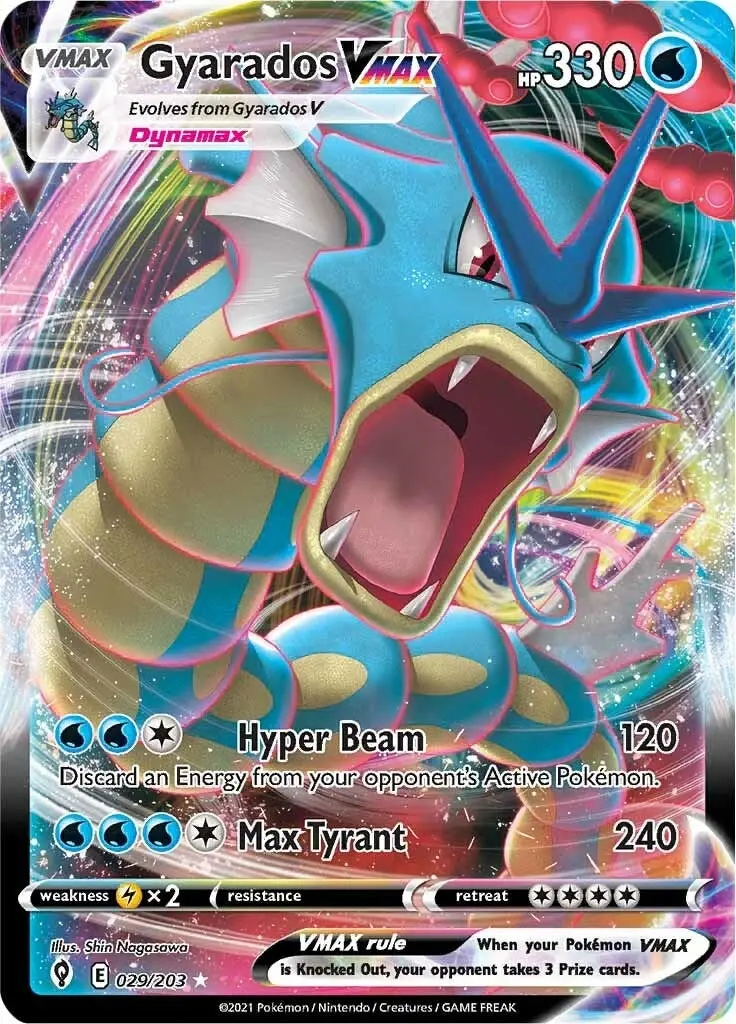 Gyarados Vmax (029/203) (Swsh07) 1