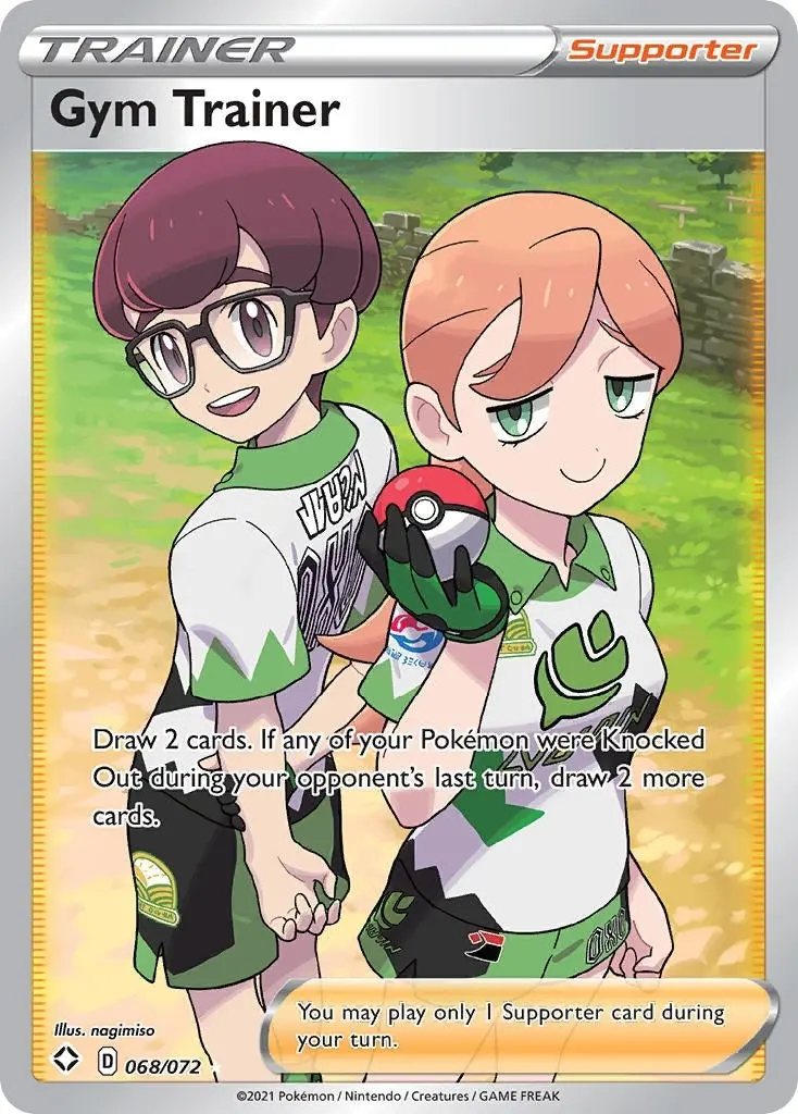Gym Trainer (Full Art) (068/072) (Shf) 1