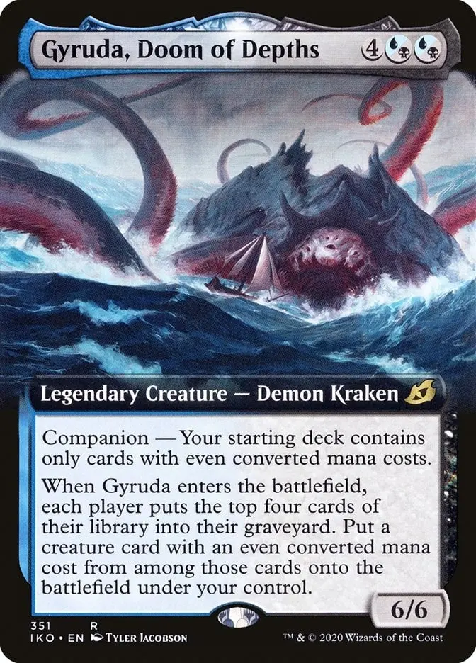 Gyruda, Doom Of Depths (Extended Art) (351) (Iko) 1
