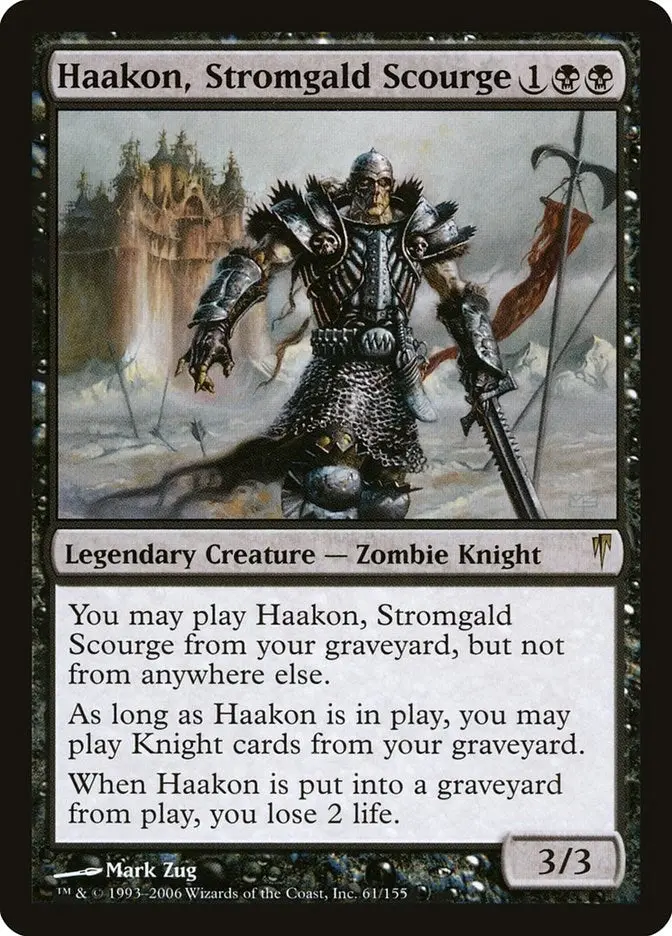 Haakon, Stromgald Scourge (61) (Csp) 1