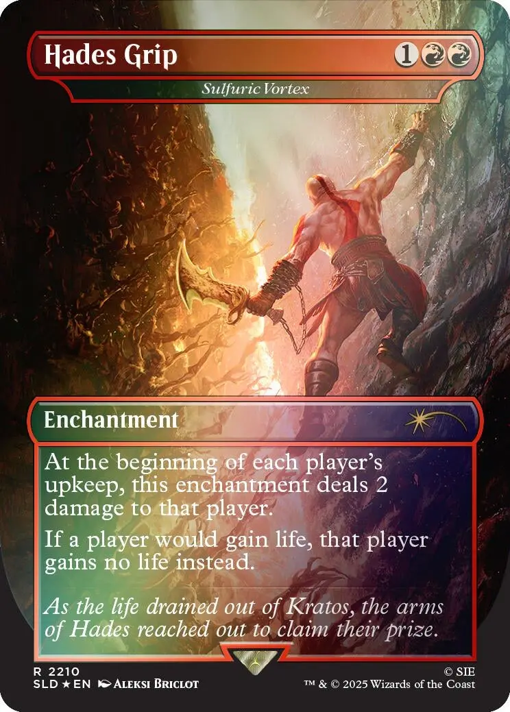 Hades Grip - Sulfuric Vortex (Rainbow Foil) (2210) (Sld) 1