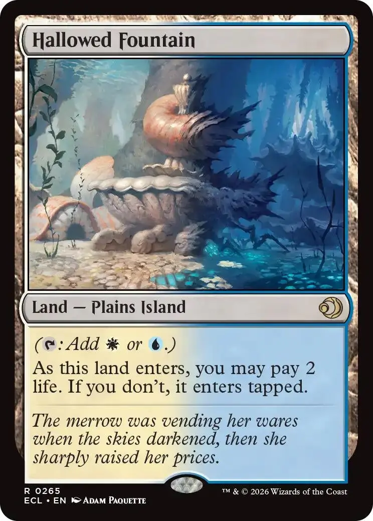 Hallowed Fountain (265) (Ecl) 1