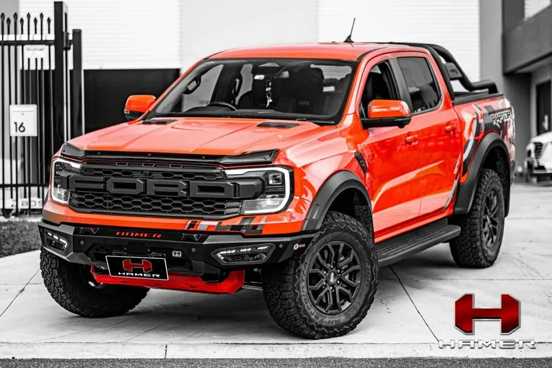 Hamer 4X4 Atlas Bullbar To Suit Ford Ranger Raptor 2022 Onwards 1