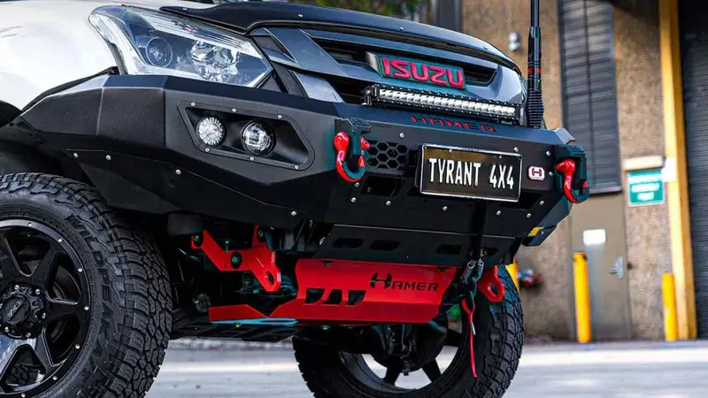 Hamer 4X4 King Series Bullbar To Suit Isuzu D-Max 2016-2020 1