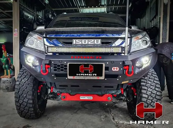 Hamer 4X4 King Series Bullbar To Suit Isuzu Mu-X 2012-2016 1