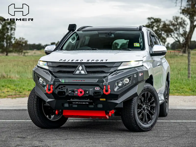 Hamer 4X4 King Series Bullbar To Suit Mitsubishi Pajero Sports 2024 Onwards Qf Model Only 1