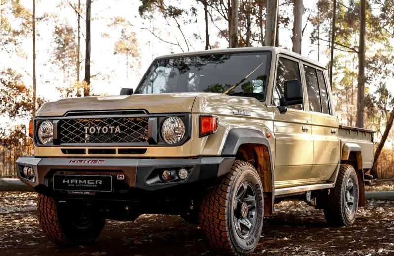 Hamer 4X4 King Series Bullbar To Suit Toyota 70 Series Landcruiser 2023 Onwards 1