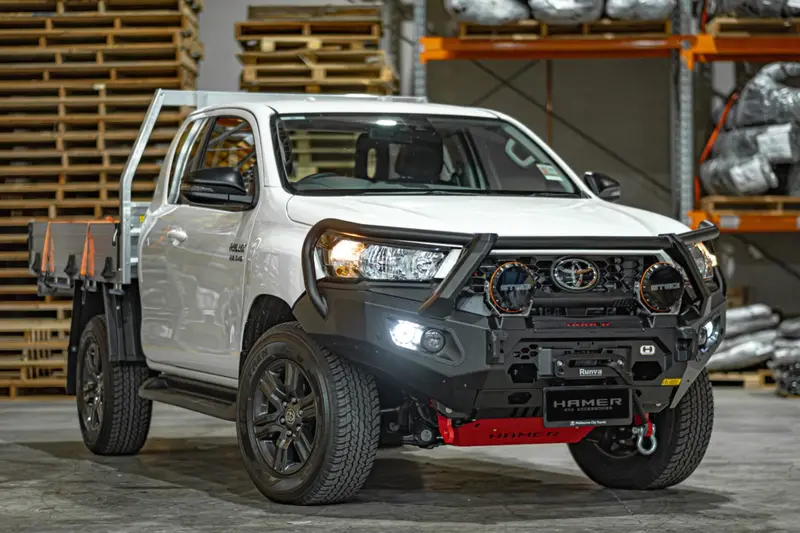 Hamer 4X4 King Series Plus Bullbar To Suit Toyota Hilux 2024 To 2025 1