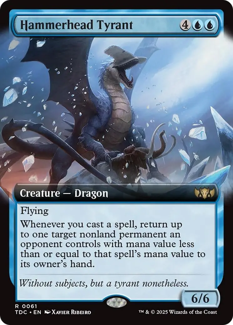 Hammerhead Tyrant (Extended Art) (61) (Tdc) 1