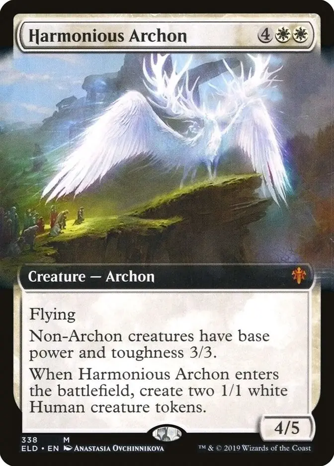 Harmonious Archon (Extended Art) (338) (Eld) 1