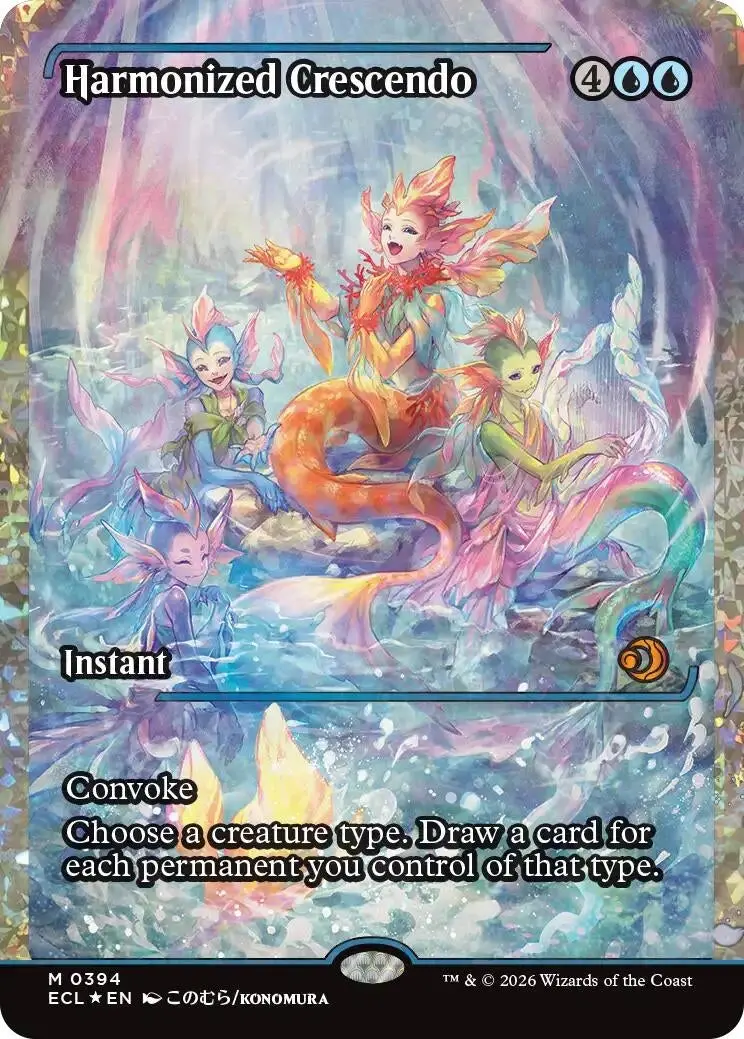 Harmonized Crescendo (0394) (Showcase) (Fracture Foil) (394) (Ecl) 1