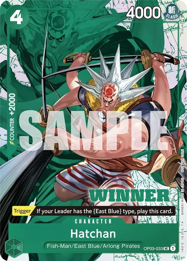Hatchan (Winner Pack Vol. 6) (Op03-033) (Op-Pr) 1