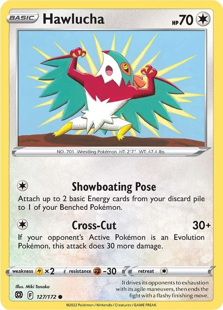 Hawlucha (127/172) (Swsh09) 1
