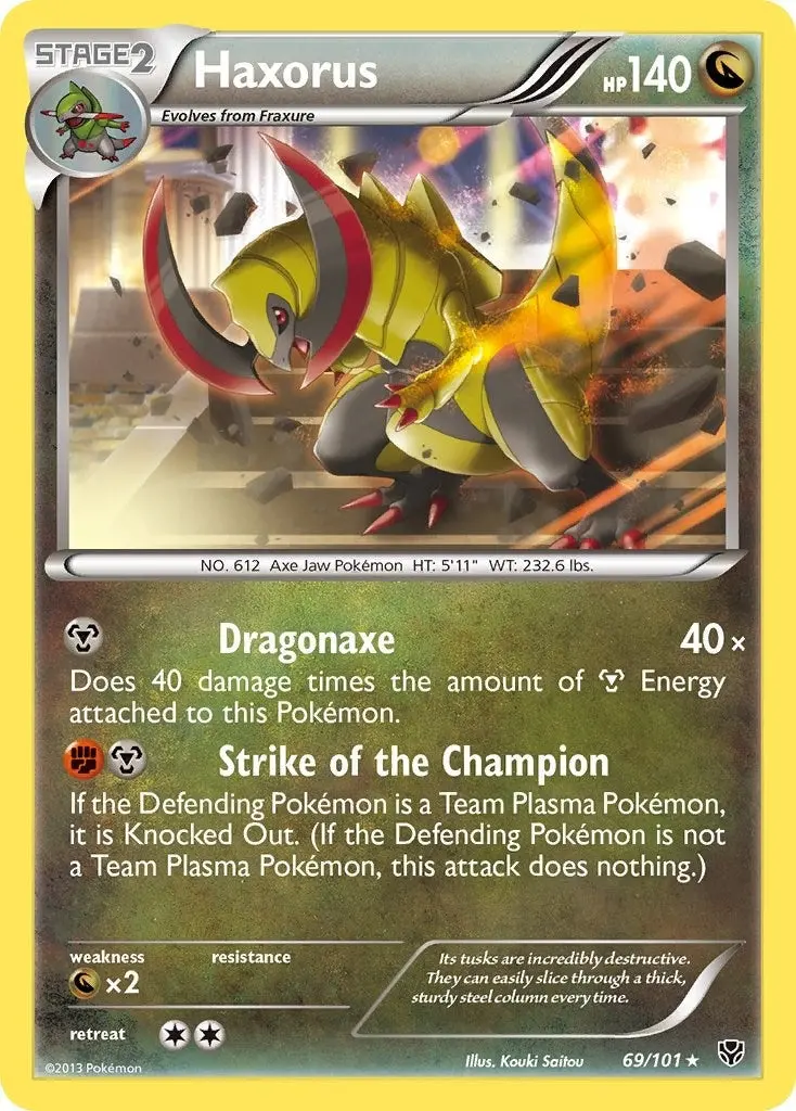 Haxorus (69/101) (Plb) 1