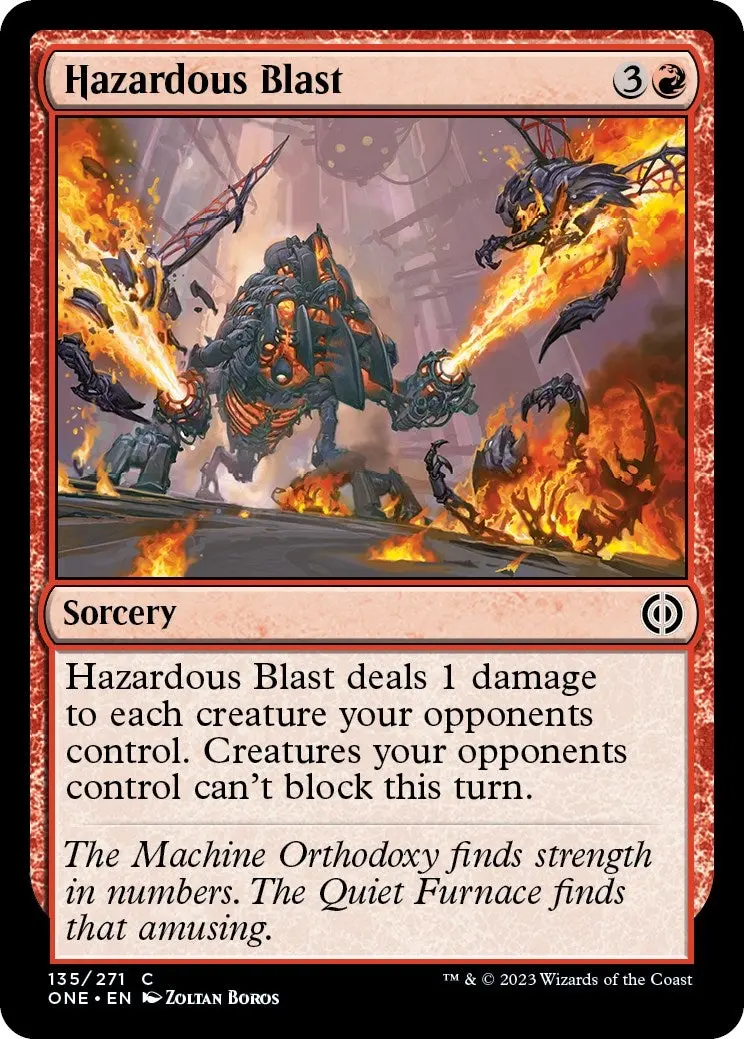 Hazardous Blast (135) (One) 1