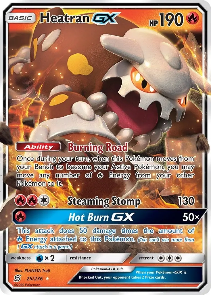 Heatran Gx (25/236) (Sm11) 1