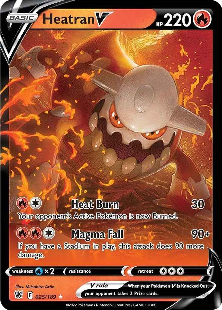Heatran V (025/189) (Swsh10) 1