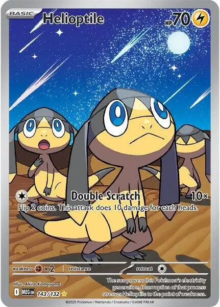 Helioptile (143/132) (Meg) 1