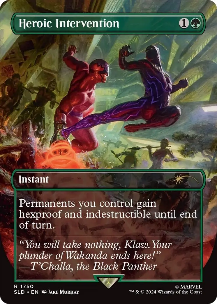 Heroic Intervention (Rainbow Foil) (1750) (Sld) 1