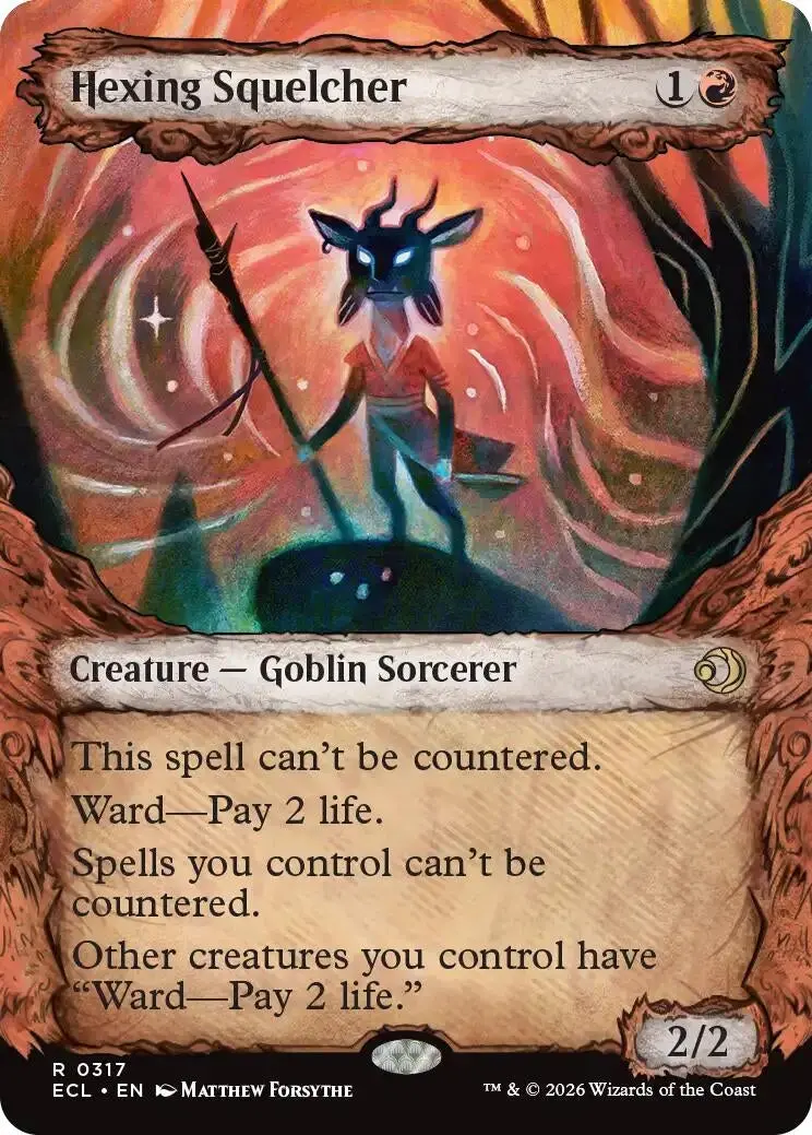 Hexing Squelcher (Showcase) (317) (Ecl) 1
