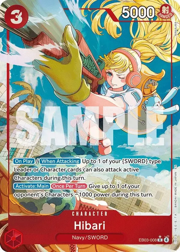 Hibari (Alternate Art) (Eb03-008) (Eb-03) 1