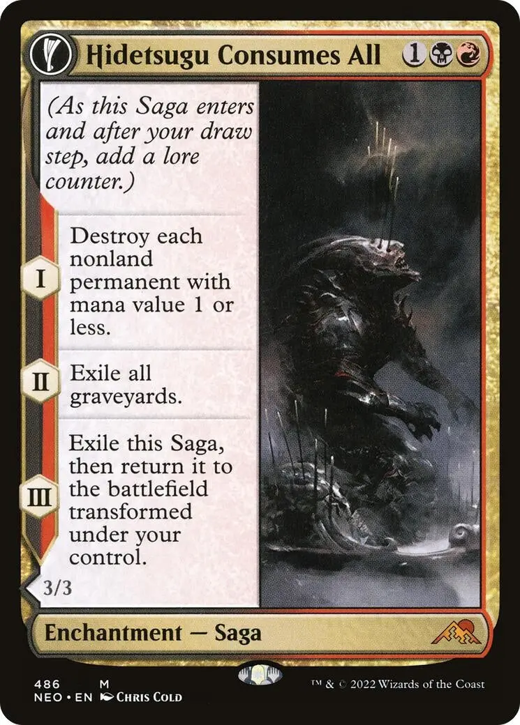 Hidetsugu Consumes All (Extended Art) (486) (Neo) 1