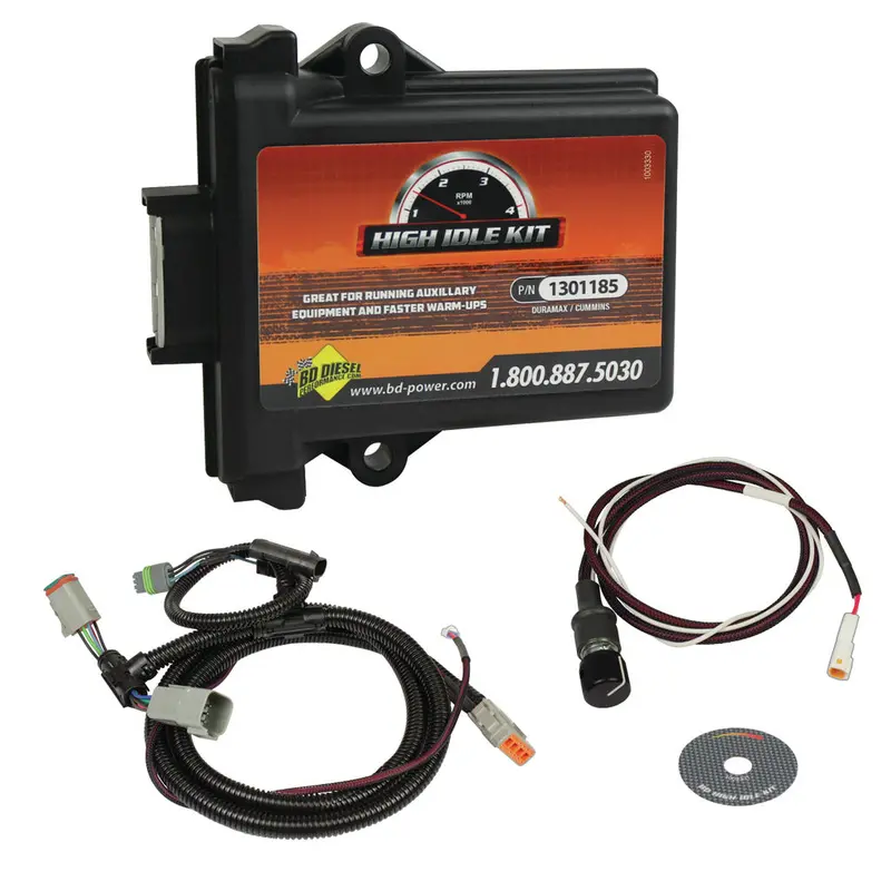 High Idle Kit Dodge 5.9L Cummins 24-Valve & Cr W/ Bell Rank Mounted Apps 1998.5-2004 1