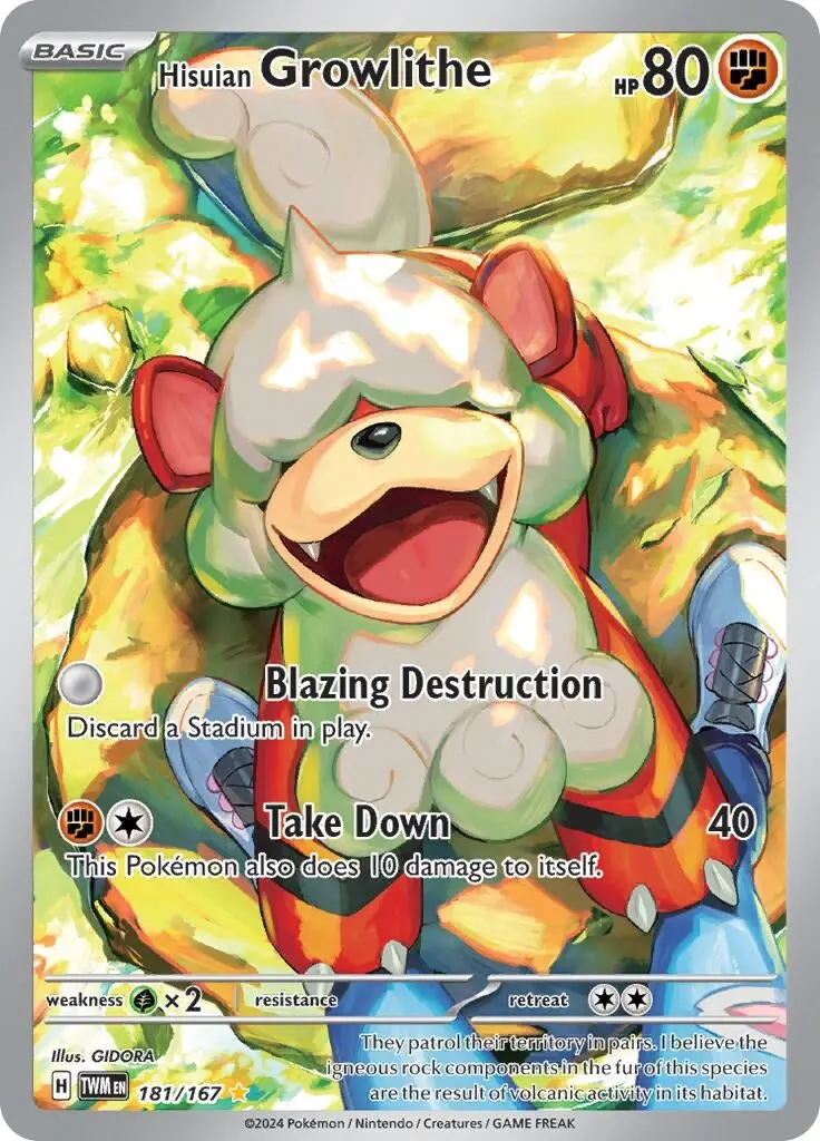Hisuian Growlithe (181/167) (Twm) 1