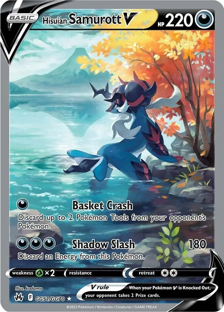 Hisuian Samurott V (Gg51/Gg70) (Crz:Gg) 1