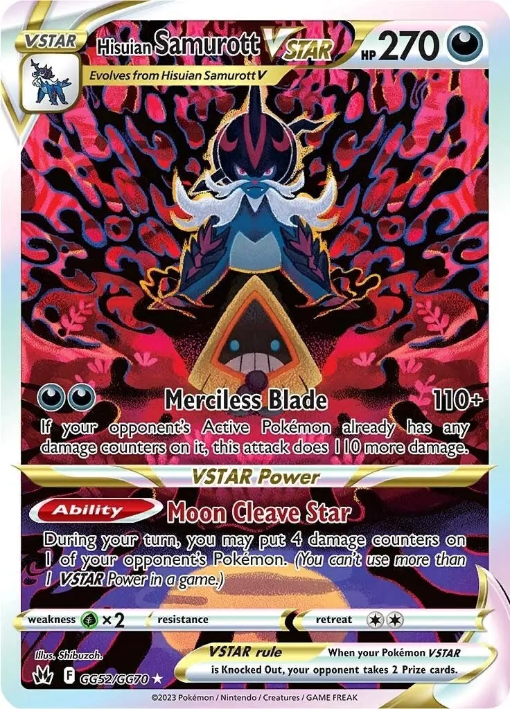 Hisuian Samurott Vstar (Gg52/Gg70) (Crz:Gg) 1