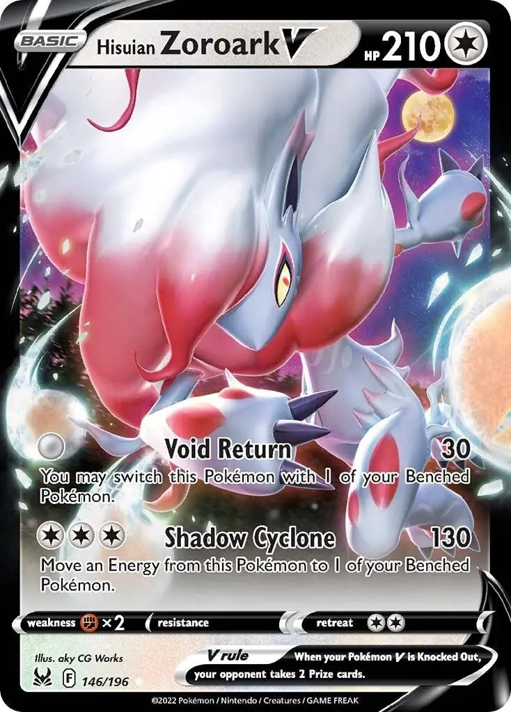 Hisuian Zoroark V (146/196) (Swsh11) 1
