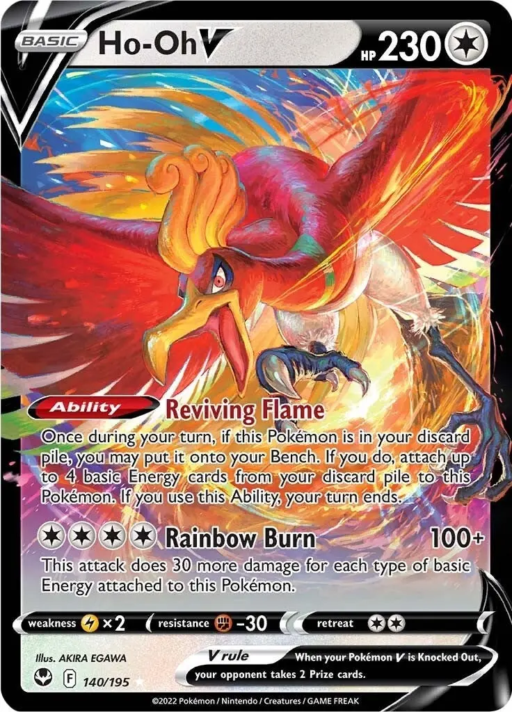 Ho-Oh V (140/195) (Swsh12) 1