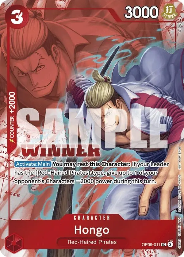 Hongo (Winner Pack 2025 Vol. 2) (Op09-011) (Op-Pr) 1