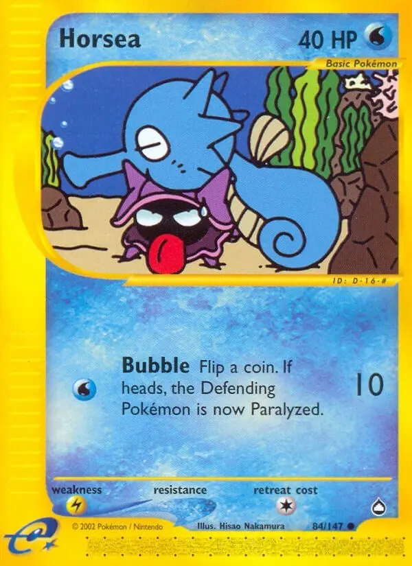 Horsea (84) (084/147) (Aq) 1