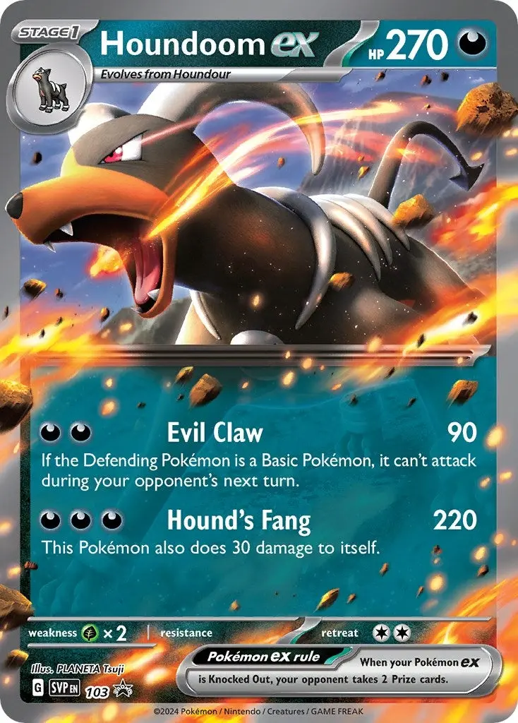 Houndoom Ex - 103 (103) (Svp) 1