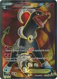 Houndoom Ex (Full Art) (153/162) (Bkt) 1