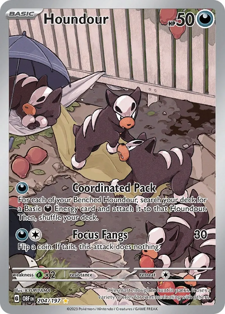Houndour (204/197) (Obf) 1