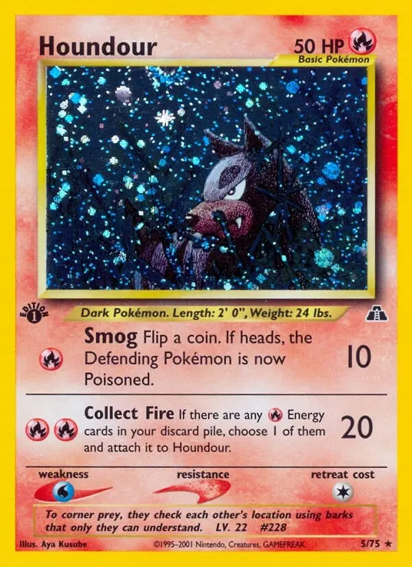 Houndour (5) (05/75) (N2) 1