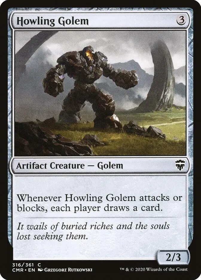 Howling Golem (316) (Cmr) 1
