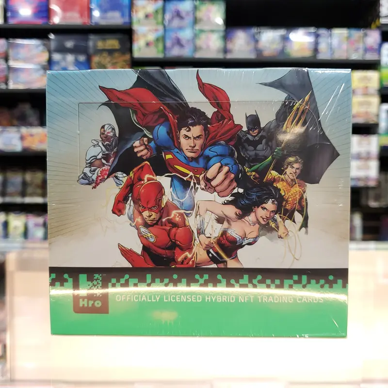 Hro: Dc Unlock The Multiverse Hybrid Nft Trading Cards - Chapter 2 (Black Adam) Booster Box 1