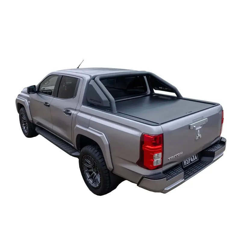 Hsp Roll R Cover Lid For Mitsubishi Triton Mv 2024 With Genine A Frame Sports Bar 1