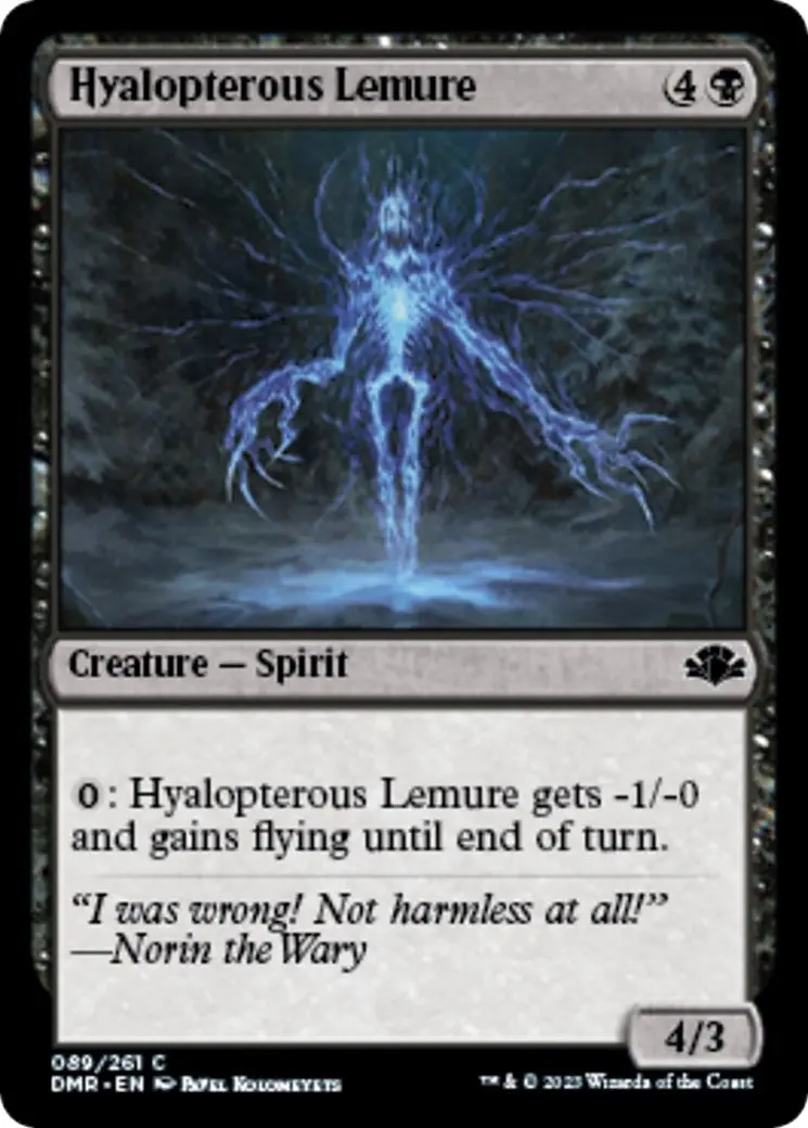 Hyalopterous Lemure (89) (Dmr) 1