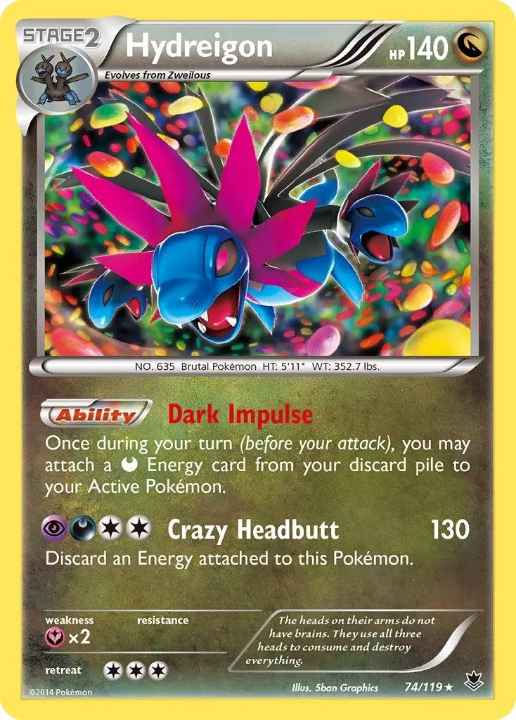 Hydreigon (74/119) (Phf) 1